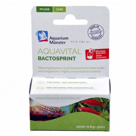 Aquarium Munster Aquavital  Bactosprint 10 ml  