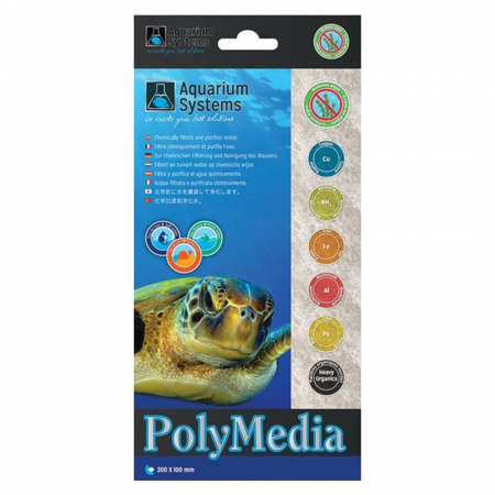 Material filtrant Aquarium Systems Poly Media 20x10cm