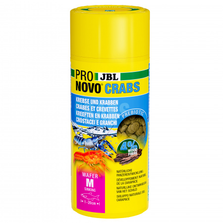 Hrana crabi acvariu JBL ProNovo CRABS WAFER M 250 ml