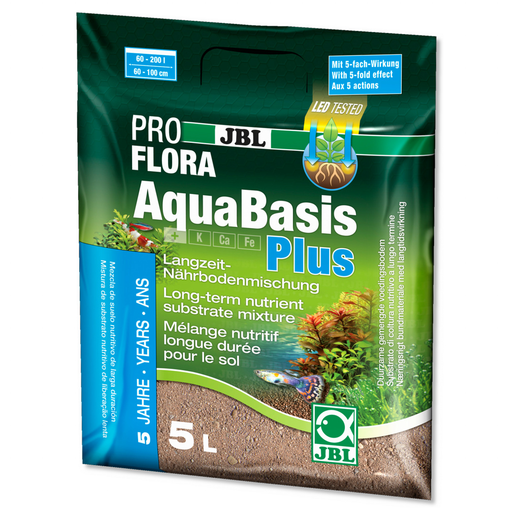 Fertilizant plante acvariu JBL ProFlora AquaBasis Plus 5l-6 kg