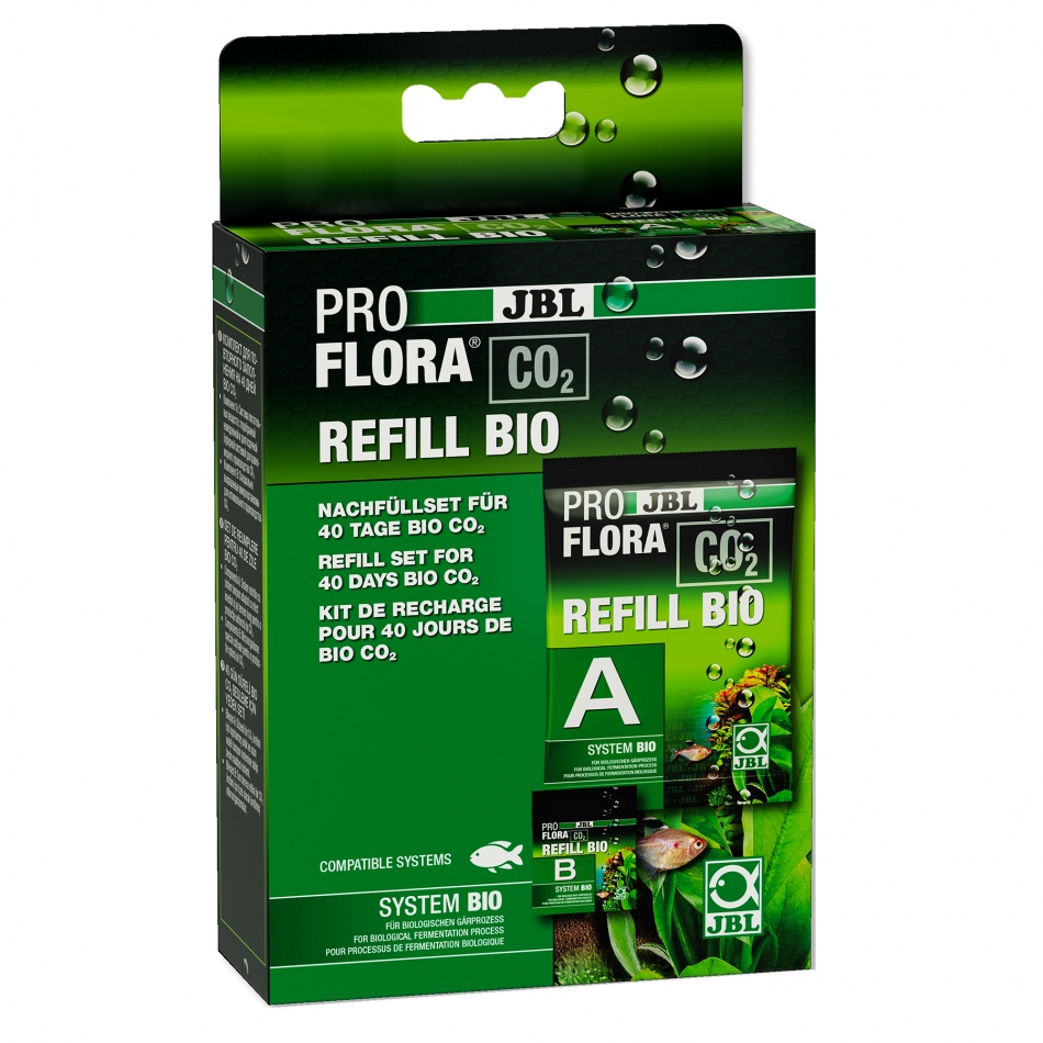 Set fertilizare CO2 acvariu JBL ProFlora CO2 BIO REFILL 