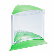 Acvariu ISTA Stylish Display Case Triangle Verde 1 l