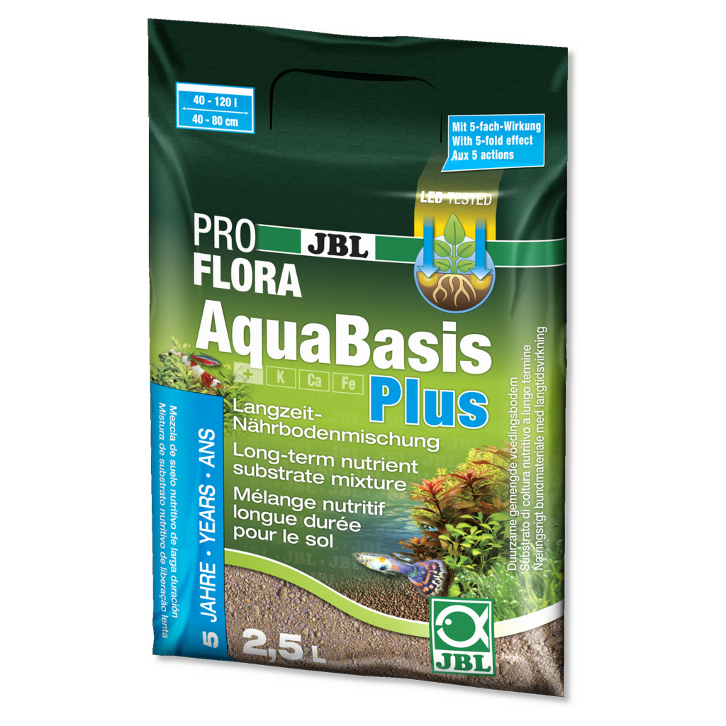 Fertilizant plante acvariu JBL ProFlora AquaBasis Plus 2,5l-3 kg